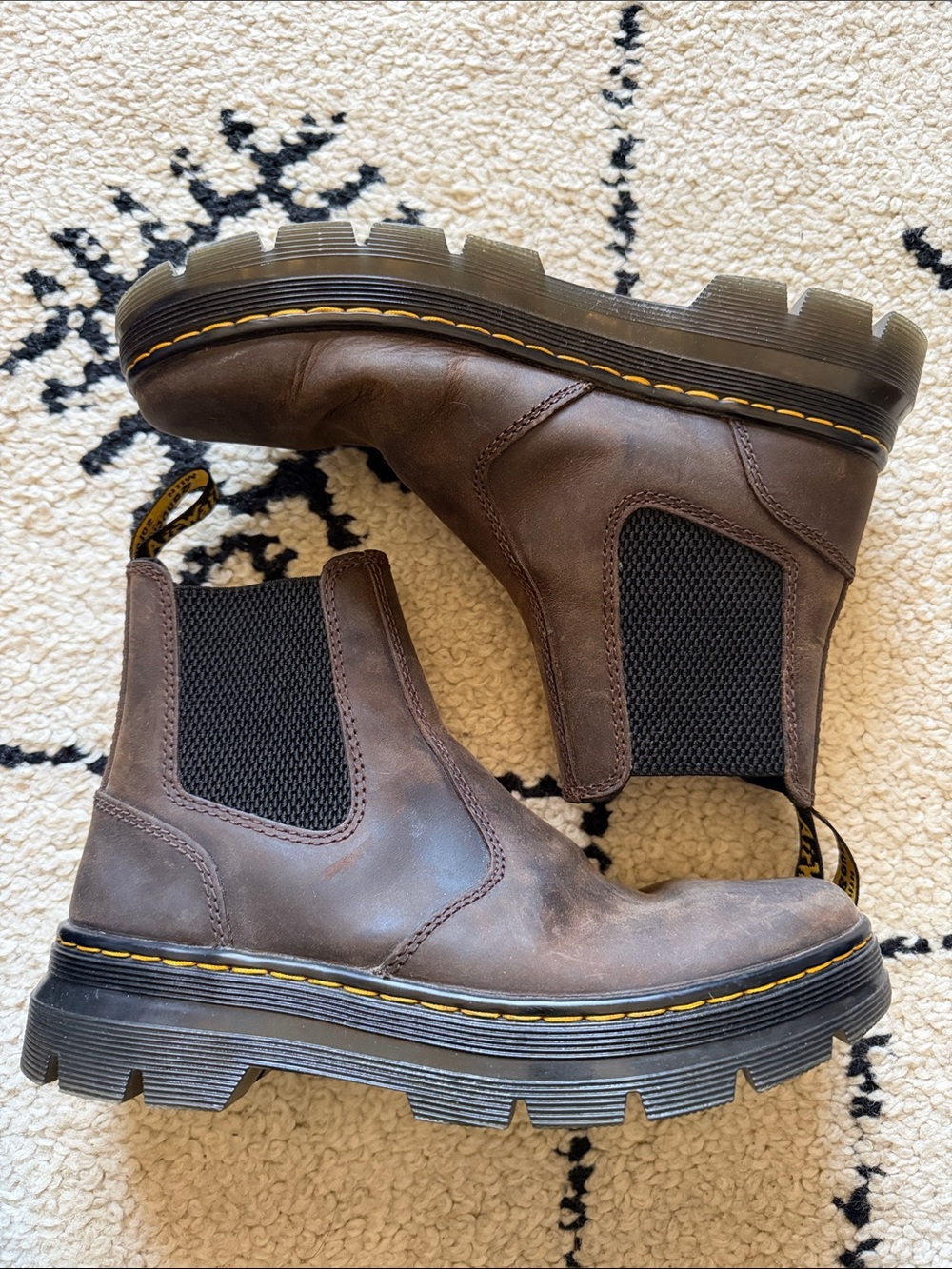 Dr. Martens Brown Embury Boots - Leather Ankle Boots